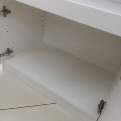 ★リユースのサカイ日立店★HJ7392  レンジ台 ホワイト H89×D39.5×W90 クリーニング済み の画像