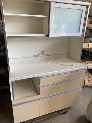 山口)下松市より カリモク家具 Chitano チターノ カップボード 食器棚