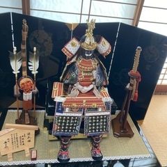 5月人形　兜飾りの画像