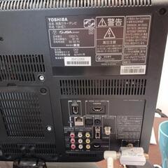 TOSHIBA　REGZA　ハードディスク内蔵液晶テレビ　19型の画像