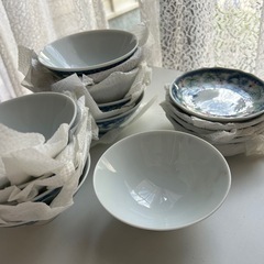 茶碗10個　取り皿5枚　15点セット　直径12センチの画像