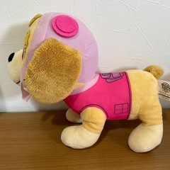 パウ・パトロール　スカイ　ぬいぐるみ クッションの画像