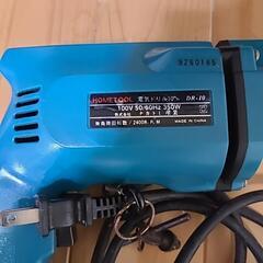 HOMETOOL 電気ドリル DR-10 350W&ドライバー4個&ペンチ2個の画像