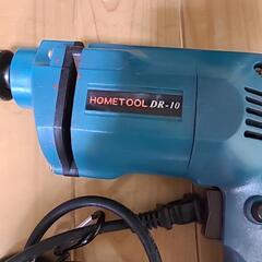 HOMETOOL 電気ドリル DR-10 350W&ドライバー4個&ペンチ2個の画像