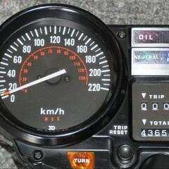 ＣＢ７５０Ｆ（８１年式）メーター　美品の画像