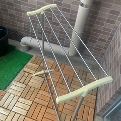ステンレスバスタオルバンガーの画像