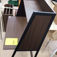 【ジャングルジャングル岩出店】【A864】PCデスク ブラウン コメリ 中古 家具 和歌山 岩出市 紀の川市 海南市の画像