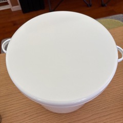 野田琺瑯 ラウンドストッカー 24cm 10Lの画像