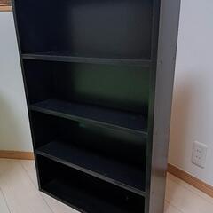 黒いカラーボックス