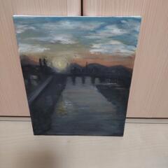 油絵 またはアクリル画の画像