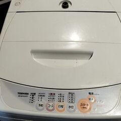 TOSHIBA洗濯機 白　AW-501G