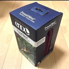 【新品未開封】ENO イーノ　トラベルネストハンモック＋ストラップコンボ　プラムの画像