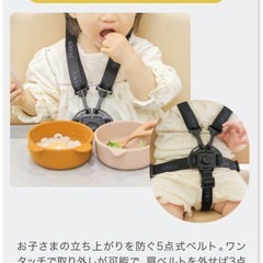 【新品未使用】ビヨンドジュニアベビーチェア パーツの画像