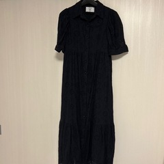 jouetie コットンレースワンピース　ブラックの画像