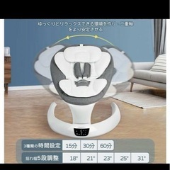 Bluetooth機能付き電動バウンサー‼️の画像