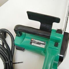 日立工機 電動チェンソー CS-350A  刃回転確認済み グリーン HITACHI チェーンソー 札幌市 清田区 平岡の画像