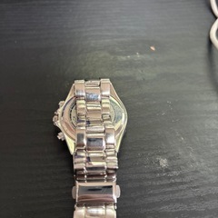 CLAUDIA シルバー クロノグラフ 時計の画像