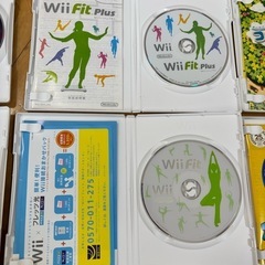 Wii カセット6個　マリオカートハンドル２つ　バランスWiiボードの画像