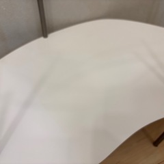 ビーンズ型2段テーブル／韓国インテリア サイドテーブル センターテーブルルの画像
