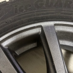 中古　冬用タイヤ　155/65R13　ヨコハマタイヤ　2023/10月製造　アルミホイル付き4本セット の画像