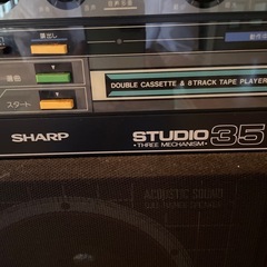 シャープstudio35 カラオケ機　の画像