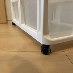 収納ラック　　縦長三段の画像