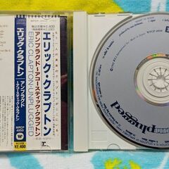 ☆洋楽ＣＤ　eric　clapton　　ｕｎｐｌｕｇｇｅｄ・エリッククラプトン　アンプラグド・アコースティッククラプトン　1枚　中古品　1,800円の画像