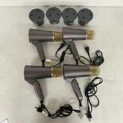コイズミ マイナスイオンドライヤー KHD-K300 2017年製 ブラウン 4個セット まとめ売り 宿泊施設 まとめ 1200W ヘルツフリー ④ Y2065の画像