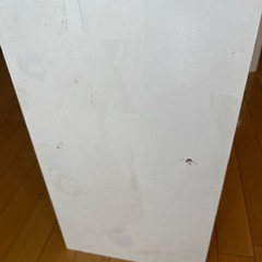 【あげます】カラーボックス白の画像