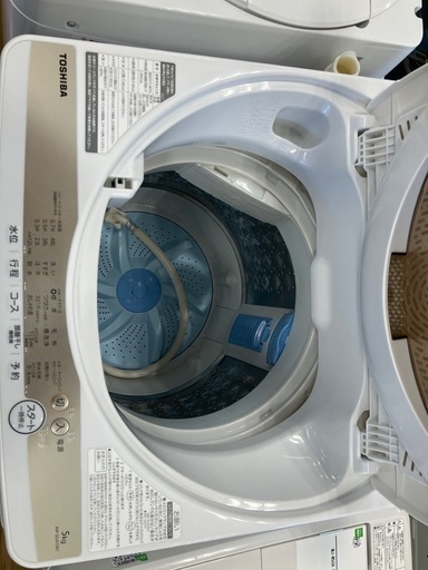 【軽トラック90分無料貸出サービス有】全自動洗濯機　TOSHIBA