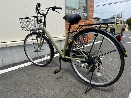 LORIS COLGO ロリスシティ 26インチ 自転車　ママチャリ　外装6段 LEDオートライト（合鍵付き）