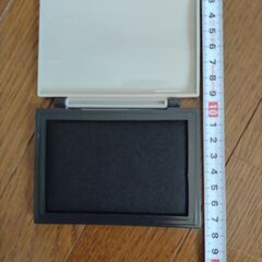 中古のスタンプパッド黒の画像