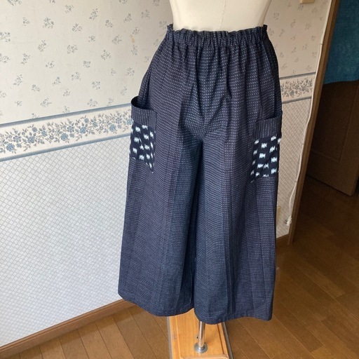 書正紬　　セットアップ　手作り