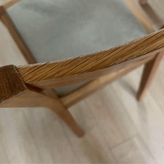 無印良品 オーク材チェア 1脚の画像