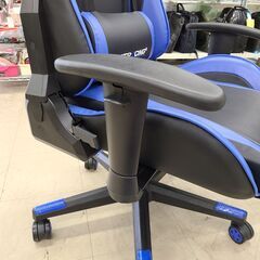 J1280【リユースのサカイ柏店】GTRACING　ゲーミングチェア　ブラック　クリーニング済の画像