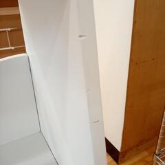 【リユースのサカイ八街店】★ジモティ割あり★ 本棚　ホワイト　クリーニング済　YJ7329の画像