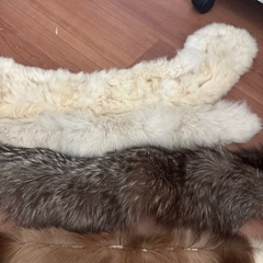 ファーとフェイクファーの画像