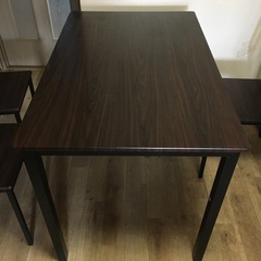 cofee colour Dining set
の画像