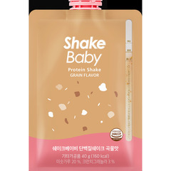 【半額！】 韓国プロテインshakebaby パウチ540円✖️10個⇨270円✖️10個 　の画像