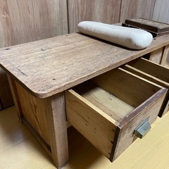 文机　裁縫机　卓　作業台の画像