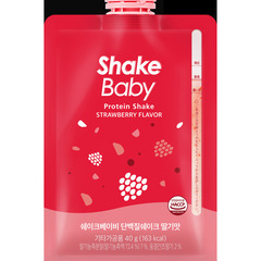 【半額！】 韓国プロテインshakebaby パウチ540円✖️10個⇨270円✖️10個 　の画像