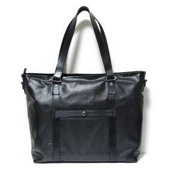 森野帆布 MORINO CANVAS 2WAYトートバッグ 東急ハンズ限定デザイン ブラック×ブルーの画像