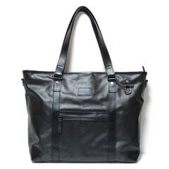 森野帆布 MORINO CANVAS 2WAYトートバッグ 東急ハンズ限定デザイン ブラック×ブルーの画像