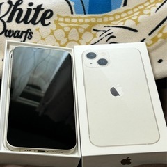 iPhone 13 ホワイト 128gb バッテリー100 付属品