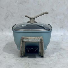 A7633【お買い得商品‼】ラドンナ Toffy PALE AQUA グリル鍋 コンパクトマルチ電気鍋 電気鍋  K-HP3の画像