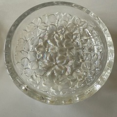 ガラス小皿 紫陽花の画像