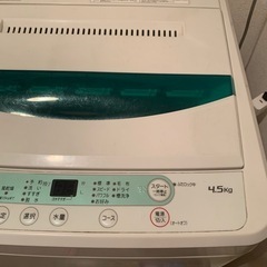 洗濯機の画像