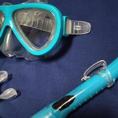 AQA　シュノーケル　水中メガネ　子供用の画像