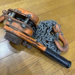 VITAL工業製ナイスレバー-レバーブロック  チェーンブロック現状渡し(中古 完動品-チェック済み)の画像