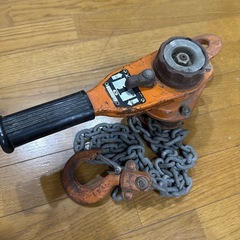 VITAL工業製ナイスレバー-レバーブロック  チェーンブロック現状渡し(中古 完動品-チェック済み)の画像